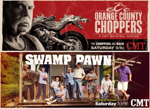 Double Pilgrim Premiere This Saturday on CMT with Orange County Choppers and Swamp Pawn
