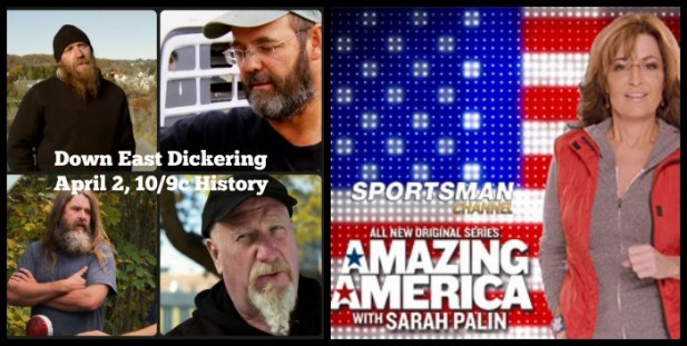 Down East Dickering & Amazing America with Sarah Palin Premiere This Week