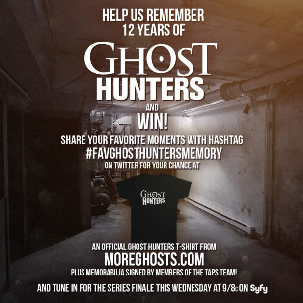 Win #GhostHunters Gear: Share Your Favorite Ghost Hunters Memory!
