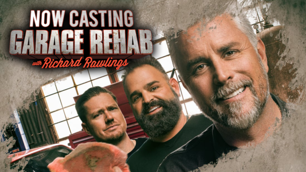 Now Casting Season 3 of Discovery’s Garage Rehab! Let Richard Rawlings Revive Your Troubled Auto or Motorcycle Shop!